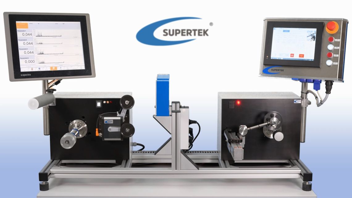 wire inline measurement inspection and winding machine