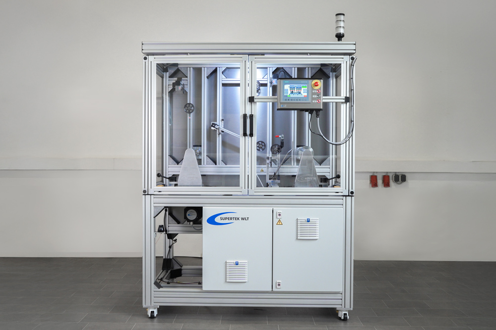 High-Speed Rewinding Machine for Optical Fiber Wires, Filaments and Fibers