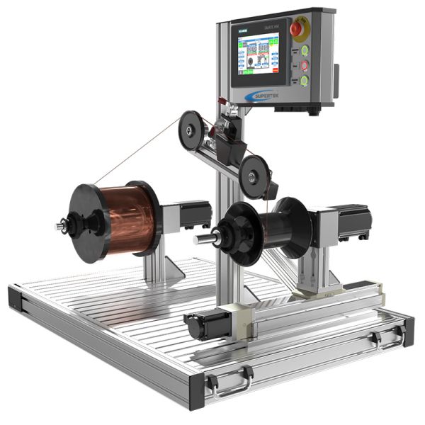 Bobinadora de mesa rebobinadora